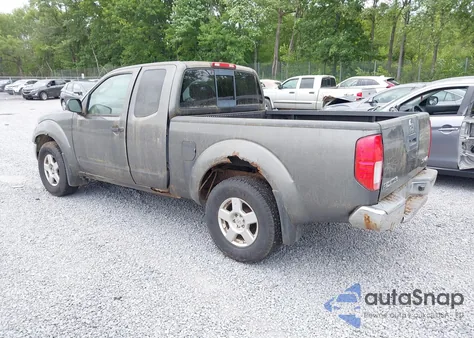 2007 Nissan Frontier Se из США, поврежденный, VIN 1N6AD06W77C449413